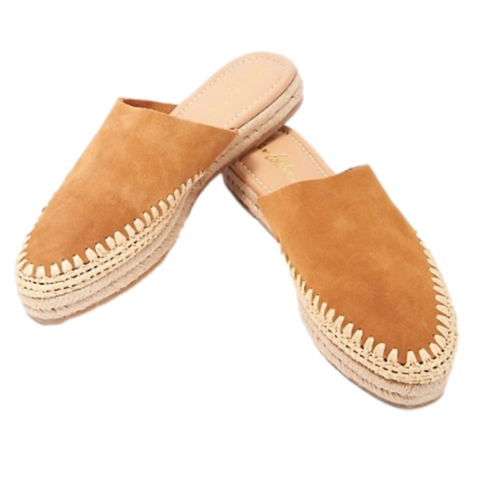 NWOT Sam Edelman Suede Espadrille Mules